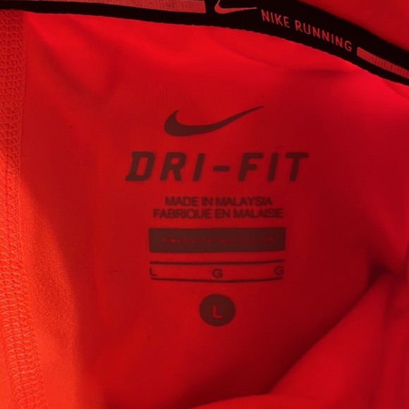 Nike Running Dri-Fit 1/4 Zip Mens Large - Picture 4 of 5